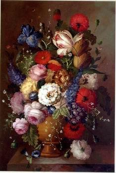 unknow artist Floral, beautiful classical still life of flowers.073 oil painting picture